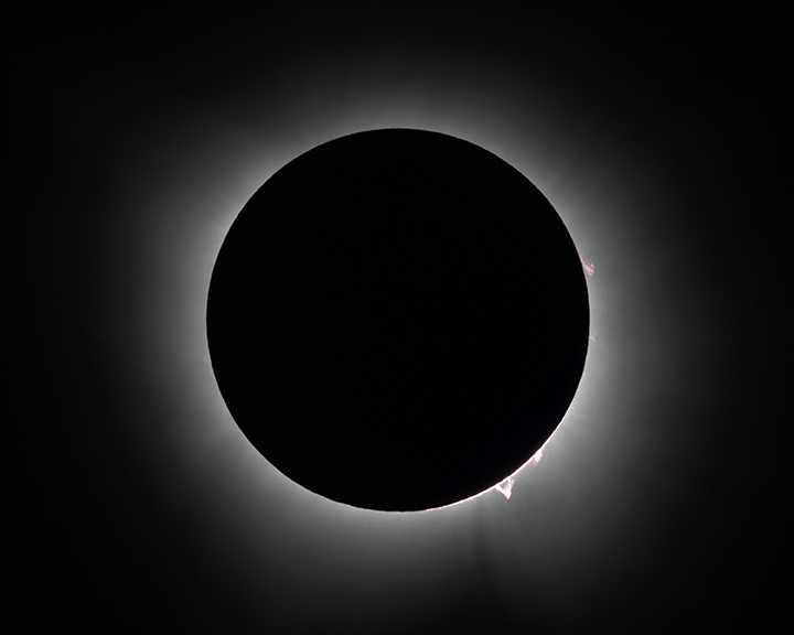 Eric Harris Totality with Flares